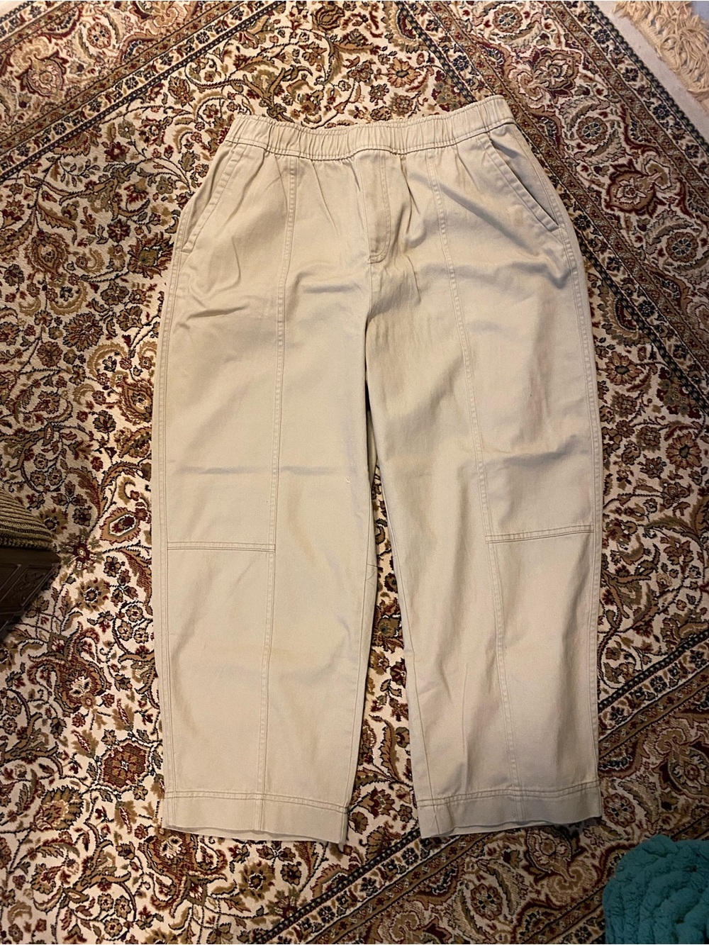 Old Navy Pull on Barrel Pants (cropped)